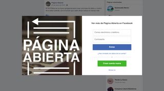 
                            12. Página Abierta - El R2-Police es un nuevo programa para... | Facebook