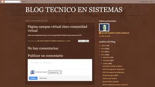 
                            5. Página campus virtual claro comunidad virtual - blog tecnico en ...