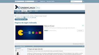 
                            6. Pagina de login mikrotik - Under Linux