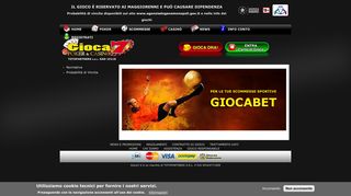 
                            3. Pagina scommesse | Gioca7.it