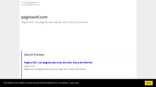 
                            7. paginautil.com - Pagina Útil : Las páginas que usas de León, Gto y ...