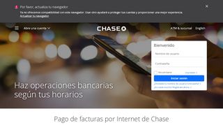 
                            2. Pago de facturas por Internet de Chase - Banca personal - Chase