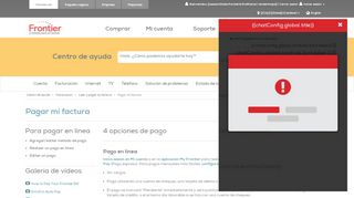 
                            3. Pago de mi factura de Frontier | Frontier.com - Frontier Communications