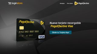 
                            9. PagoEfectivo Tarjeta VISA Prepago | Loginstore.com