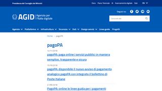 
                            3. pagoPA | Agenzia per l'Italia digitale