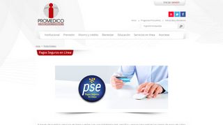 
                            2. Pagos Seguros en Línea | PROMEDICO PORTAL DE ASOCIADOS