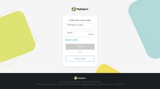 
                            4. PagSeguro - A solução completa para pagamentos online - Uol