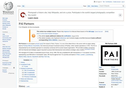 
                            3. PAI partners – Wikipedia