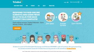 
                            5. Paid Online Surveys - Triaba Pakistan | Make Money Online