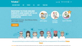
                            7. Paid Online Surveys - Triaba UK | Make Money Online