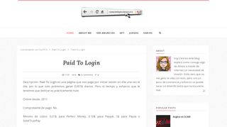 
                            2. Paid To Login - Comenzando con las PTCs