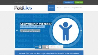 
                            2. Paidlikes.de - Mit Facebook Geld verdienen, Likes kaufen und ...