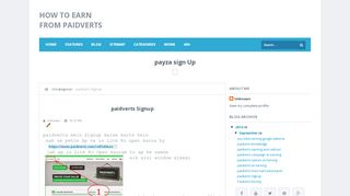 
                            5. paidverts Signup - how to earn from Paidverts