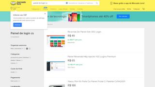 
                            10. Painel De Login Cs - Celulares e Telefones no Mercado Livre Brasil