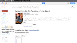 
                            6. Painted by the Sun (The Women's West Series, Book 4)