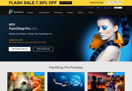 
                            5. PaintShop Pro: Foto- und Bildbearbeitungsprogramm