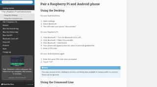 
                            7. Pair a Raspberry Pi and Android phone — bluedot 1.3.1 Documentation