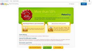 
                            2. PaisaPay - eBay's own Payment Service - eBay India