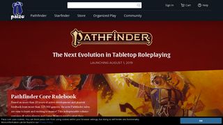 
                            9. paizo.com - Pathfinder / Roleplaying Game