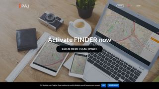 
                            8. PAJ-GPS FINDER Portal – Aktivieren Sie auf dieser Seite Ihren ...