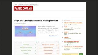 
                            8. PAJSK - KEMENTERIAN PENDIDIKAN MALAYSIA — mobile