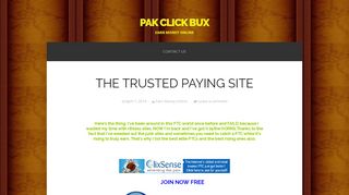 
                            10. PAK CLICK BUX | EARN MONEY ONLINE
