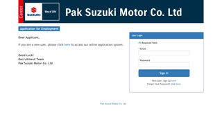 
                            5. - Pak Suzuki - Online Recruitment System - Suzuki Family