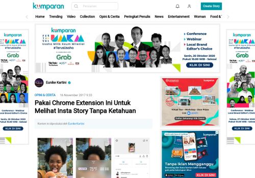 
                            4. Pakai Chrome Extension Ini Untuk Melihat Insta Story Tanpa ...