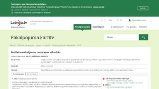 
                            6. Pakalpojuma kartīte - Latvija.lv