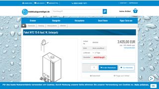 
                            10. Paket WTC 15-B Ausf. W, Unterputz meinbad-günstiger.de