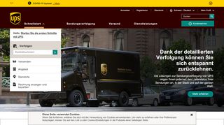 
                            4. Paketdienst & Logistikunternehmen | UPS - Schweiz