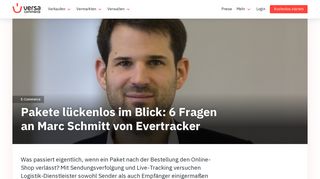 
                            7. Pakete lückenlos im Blick: 6 Fragen an Marc Schmitt von Evertracker