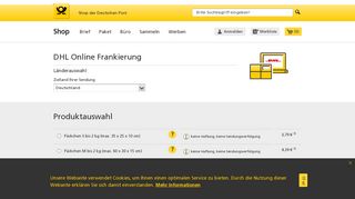 
                            4. Pakete und Päckchen online frankieren | Shop Deutsche Post