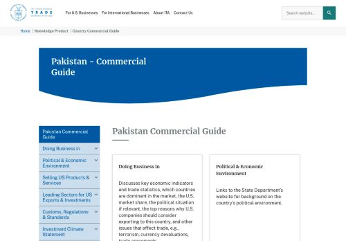 
                            11. Pakistan - eCommerce | export.gov