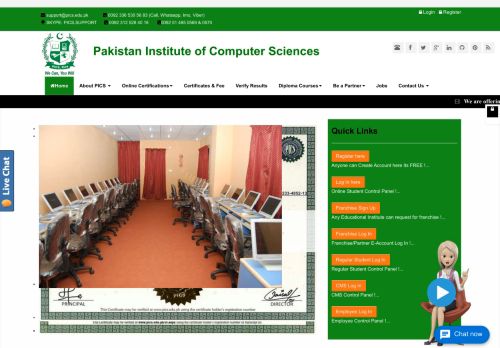 
                            5. Pakistan Institute of Computer Sciences, Free Online ...