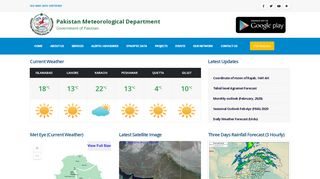 
                            13. Pakistan Meteorological Department PMD