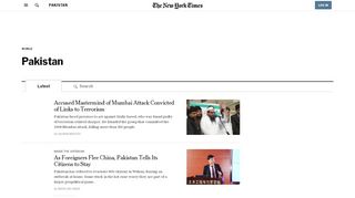
                            13. Pakistan - The New York Times