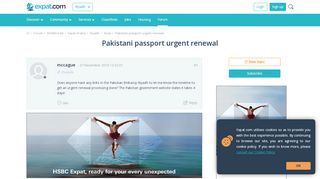 
                            13. Pakistani passport urgent renewal, Riyadh forum - Expat.com