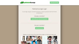 
                            1. PakistaniLounge login - Sign in to PakistaniLounge.com
