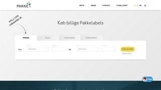 
                            10. Pakkelabel - Køb billige pakkelabels - Pakke.dk
