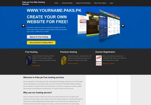 
                            1. Paks.pk Free Web Hosting Service