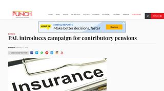 
                            12. PAL introduces campaign for contributory pensions - Punch Newspapers