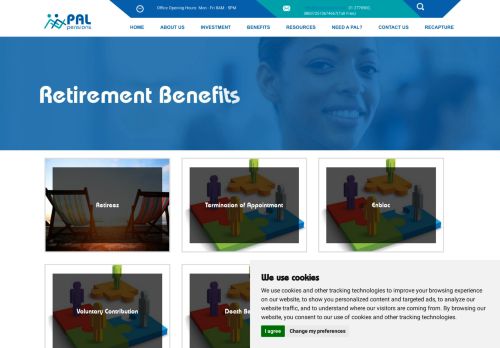 
                            4. Pal Pensions - Retirement Benefits