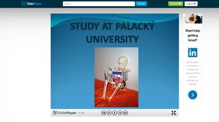 
                            7. Palacký University Information System - PORTAL Access your study ...