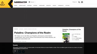 
                            10. Paladins: Champions of the Realm Vorschau - Gamereactor