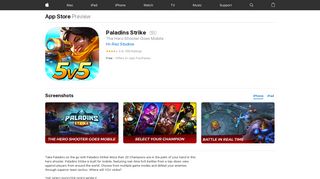 
                            10. Paladins Strike on the App Store - iTunes - Apple