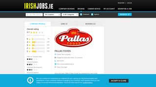 
                            9. Pallas Foods Jobs and Reviews on Irishjobs.ie