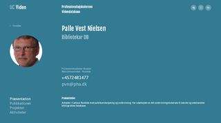 
                            7. Palle Vest Nielsen - UC Viden - Professionshøjskolernes Videndatabase