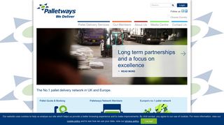 
                            3. Palletways: Pallet Delivery UK - Pallet Courier & Collection Services