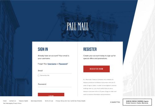 
                            10. PallMallUSA.com – Pall Mall Cigarettes Official Website
